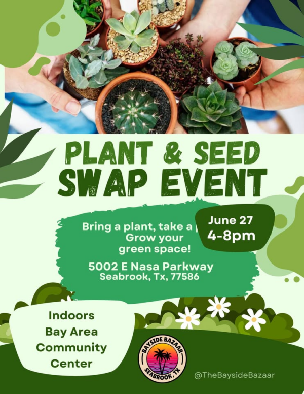 6/27/2027 – Plant & Seed Swap Event