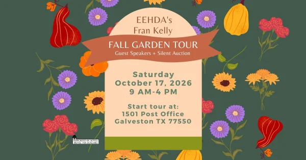 October 17, 2026 – Fran Kelly Fall Garden Tour